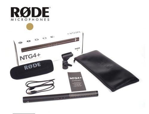 RODE(罗德)NTG4+ 电影级枪式麦克风