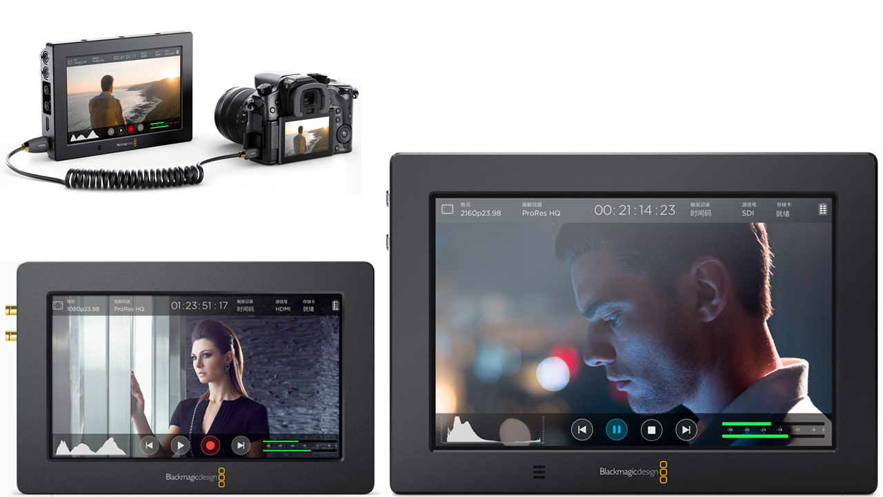 BLACKMAGIC VIDEO ASSIST 4K录制监视器